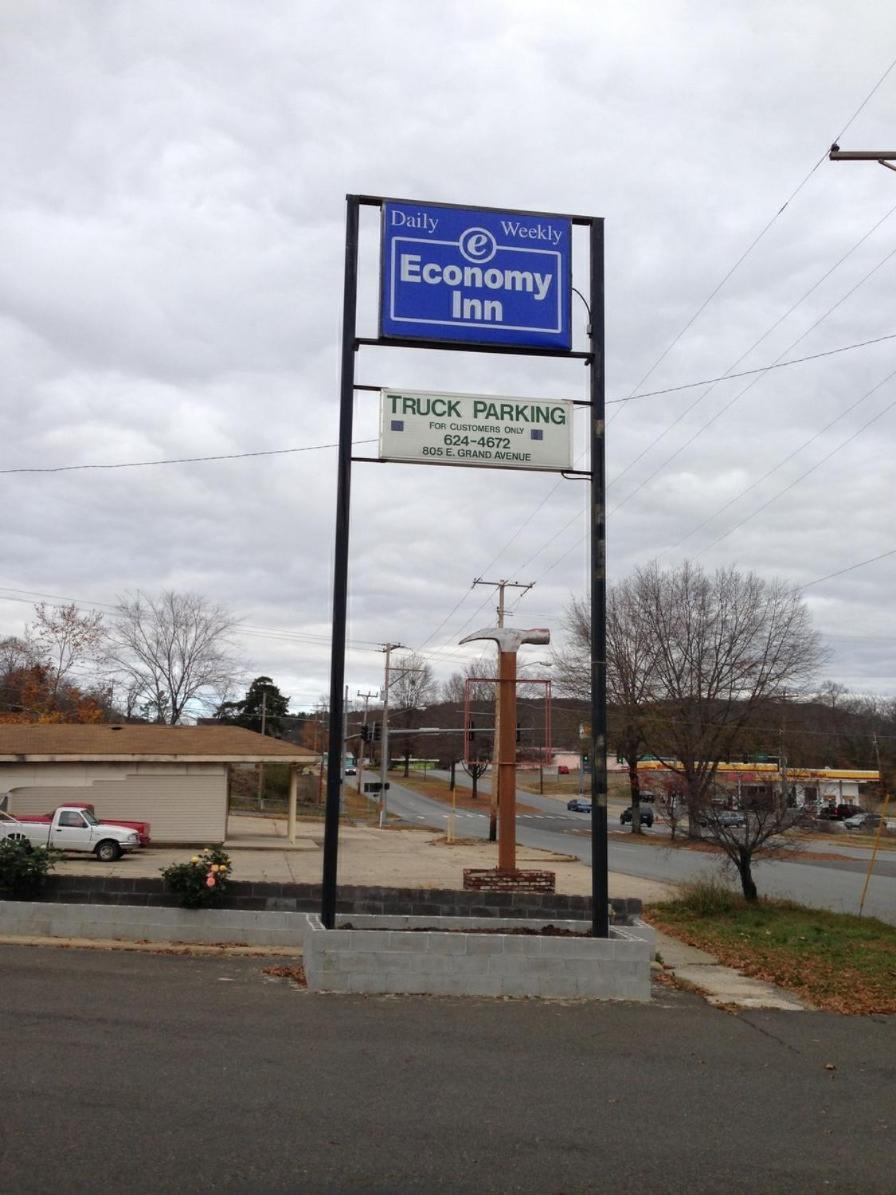 Economy Inn ฮอตสปริงส์ ภายนอก รูปภาพ